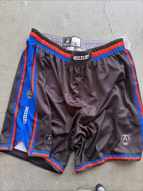 Grizzlies Men's Black Athletic Basketball Shorts